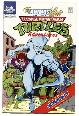 Buy Teenage Mutant Ninja Turtles Adventures--#54--1993--COMIC BOOK--Archie--NM • 12.81£