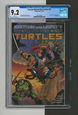 Buy Teenage Mutant Ninja Turtles #47, CGC 9.2, WP, Mirage, 1992, 1st Space Usagi • 61.27£