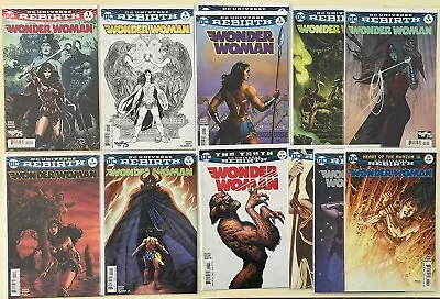 Buy Wonder Woman Rebirth - (2016) Mixed Comic Lot Inc Issue#1 - (12 Comics) VFN/NM • 14.99£