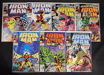 Buy Iron Man Vol. 1 Lot #273, 274, 275, 276, 277, 278, 279 VF/NM To NM AX959 • 13.94£