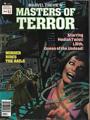 Buy MARVEL PREVIEW Presents MASTERS OF TERROR Magazine #16 - Back Issue (S) • 8.99£