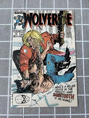 Buy Wolverine 10, NM, Never Opened, First Fight With Sabretooth 1989 Marvel Comics • 58.25£