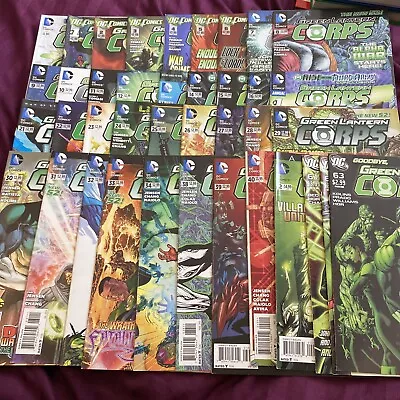 Buy DC New 52 Green Lantern Corps 0-16, 21-34, 38-40, 61-63 + 2 Annuals • 38£