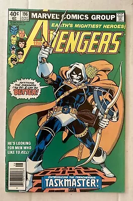 Buy Avengers #196 (VG/F  1980) - 1st Full App Taskmaster • 29.51£