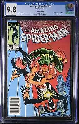 Buy Amazing Spider-Man #257 (1984) 1st App Ned Leeds Hobgoblin - CGC 9.8 Newsstand • 893.10£