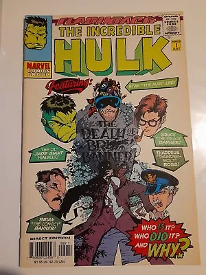 Buy Flashback: The Incredible Hulk #-1 July 1997 VFINE- 7.5 Origin Of Bruce Bannner • 4.99£