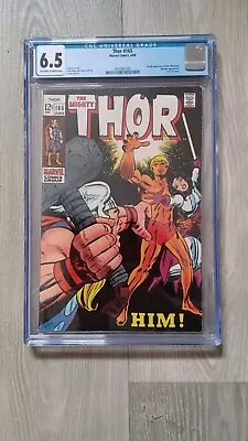 Buy Thor #165 1st Appearance Of Him (Warlock) CGC 6.5 • 200£