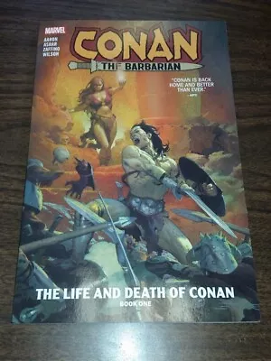 Buy Conan The Barbarian #1 The Life And Death Of Conan Marvel Tpb Paperback • 14.09£