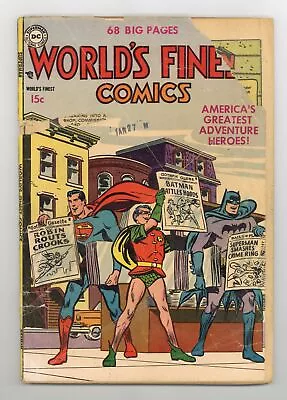 Buy World's Finest #63 FR/GD 1.5 1953 • 73.78£