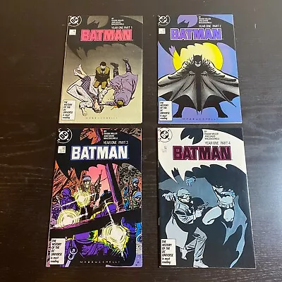 Buy Batman Issues 404-407, Year One Set, 1987, Frank Miller & David Mazzucchelli • 13.98£