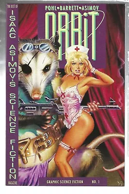 Buy ORBIT #1 DAVE STEVENS COVER ECLIPSE Comics ISAAC ASIMOV'S SCIENCE FICTION NM+ • 46.64£