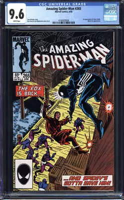 Buy Amazing Spider-man #265 Cgc 9.6 White Pages // 1st Appearance Of Silve Id: 54246 • 77.66£