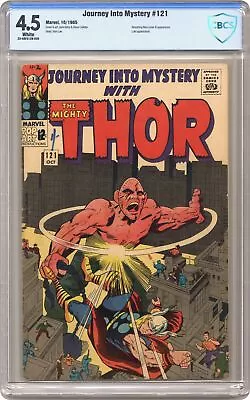 Buy Thor Journey Into Mystery #121 CBCS 4.5 1965 23-0AF5128-026 • 85.43£