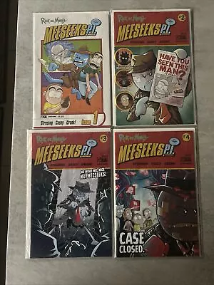 Buy Rick And Morty Meeseeks P.I. #1-4 1,2,3,4 Oni Press Comics PI Complete Full Set • 20£