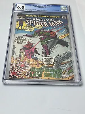 Buy Amazing Spider-Man #122 CGC 6.0 (1973) Death Of Green Goblin (Norman Osborn) • 232.97£