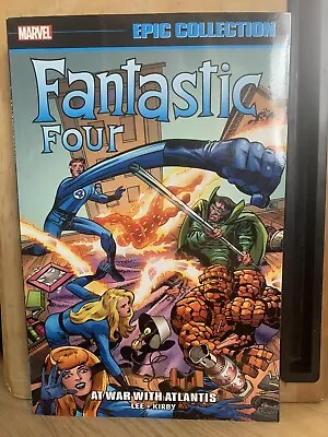Buy FANTASTIC FOUR MARVEL EPIC COLLECTION - AT WAR WITH ATLANTIS VOL6 (First OOP) • 27.99£