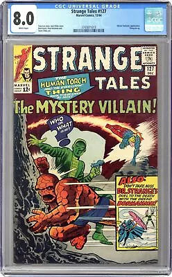 Buy Strange Tales #127 CGC 8.0 1964 3743871013 • 368.89£