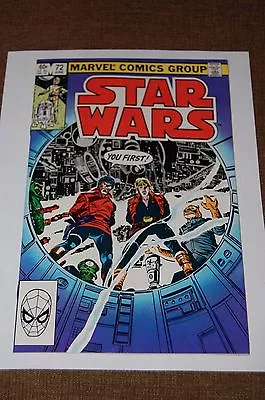 Buy Star Wars Marvel Comics # 72-Han Solo Luke Skywalker-Vintage • 11.64£