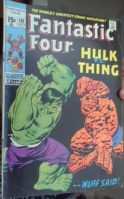 the thing fantastic four vs hulk