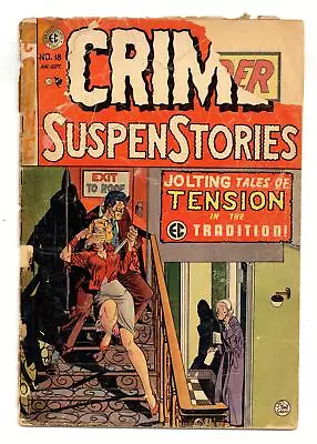 Buy Crime Suspenstories #18 FR 1.0 1953 • 112.61£