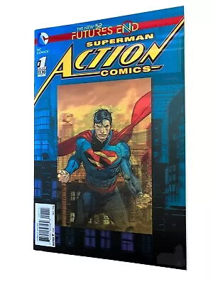 Buy Action Comics: SUPERMAN, The New 52, Futures End #1 (DC, 2014) LINTICULAR Cover  • 3.10£