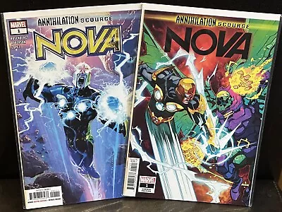 Buy 🔥ANNIHILATION SCOURGE NOVA #1 & Variant - EDUARD PETROVICH Cover NM🔥 • 6.50£