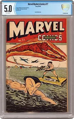 Buy Marvel Mystery Comics #77 CBCS 5.0 1946 23-380F459-003 • 807.67£