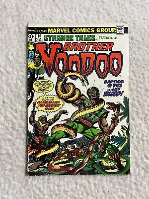 Buy Strange Tales #170 - Origin & 2nd App Of Brother Voodoo Marvel Comics 1973 • 17.50£