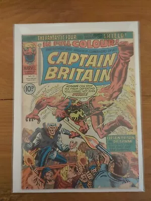 Buy Captain Britain Comic #13 Marvel Comics 1977 • 10£