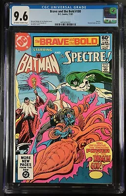 Buy Brave And The Bold #180 Cgc 9.6 Oww Batman And The Spectre High Grade Bronze Age • 58.25£