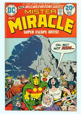 Buy Mister MIracle 18 Darkseid Crashes The Wedding To Big Barda! Final Kirby, FN/VF • 15.53£