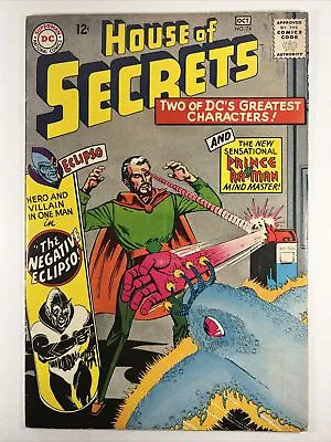 Buy House Of Secrets #74 Vol 1 DC Oct 1965 Horror Silver Age Rare • 18.64£
