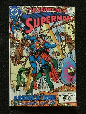 Buy Adventures Of Superman #460  Nov 1989  High Grade Copy!!  See Pics!! • 2.59£