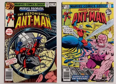 Buy 🔥marvel Premiere #47, 48*astonishing Ant-man*1979*1st&2nd App. Of Scott Lang* • 132.02£