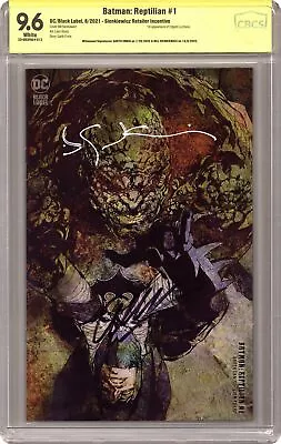 Buy Batman Reptilian 1C Sienkiewicz 1:25 CBCS 9.6 SS Ennis/ Sienkiewickz 2021 • 104.84£