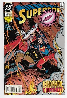 Buy Superboy #3 DC Comics 1994 INFERNAL COMBAT! We Combine Shipping • 1.55£