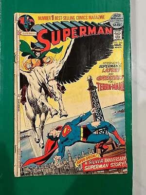 Buy Superman #249  Comic Book  1st App Terra-Man • 3.33£