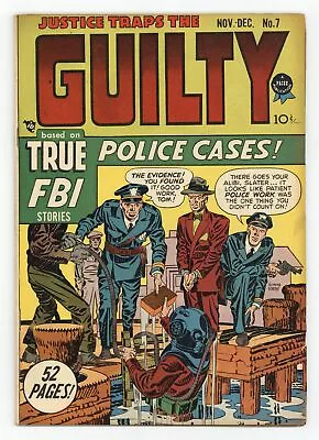 Buy Justice Traps The Guilty #7 FN- 5.5 1948 • 116.49£