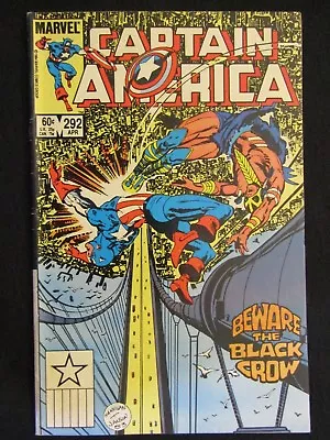 Buy Captain America #292 April 1984 Black Crow Nomad • 2.33£