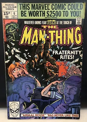 Buy Man-Thing #6 Comic Marvel Comics 1974 • 5.88£