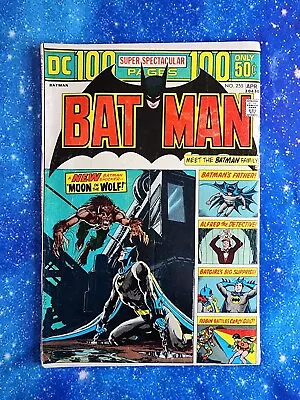 Buy Batman #255 (1974)-1st App Of Anthony Lupus (a Werewolf) • 21.75£
