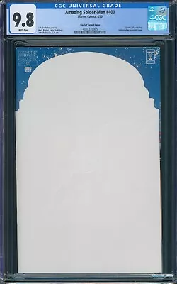 Buy Amazing Spider-Man #400 White Die-Cut Variant Cover -CGC 9.8- Death Of Aunt May • 271.81£
