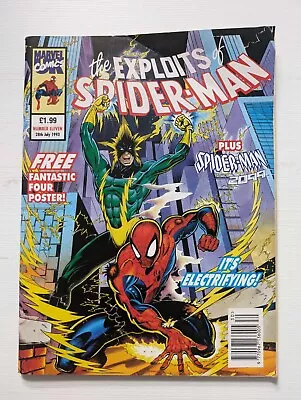 Buy The Exploits Of Spider-Man #11 - Includes Fantastic Four Poster, 1993, Marvel UK • 8£