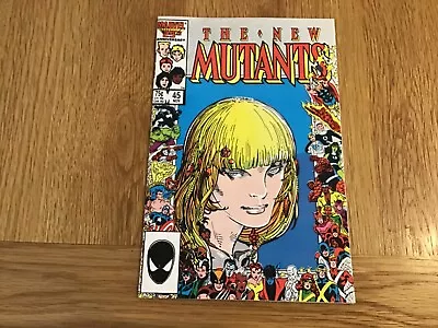 Buy The New Mutants 45, Marvel 1986 • 3£