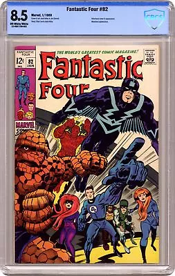 Buy Fantastic Four #82 CBCS 8.5 1969 22-0907786-002 • 89.31£