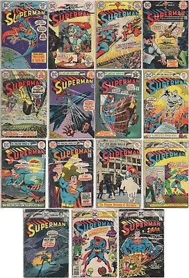 Buy Superman Vol 1 (1939) #274-277,279,282,283,286-289,292,294,299,300 DC Comics • 31.06£