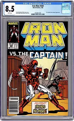 Buy Iron Man #228 CGC 8.5 1988 4028651004 • 42.01£