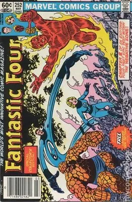 Buy Fantastic Four #252B W/o Tattooz VG 4.0 1983 Stock Image Low Grade • 2.64£