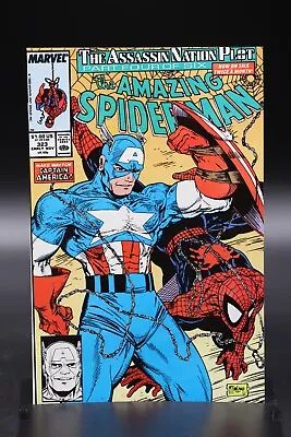 Buy Amazing Spider-Man (1963) #323 Todd McFarlane Captain America & Spider-Man NM- • 13.98£