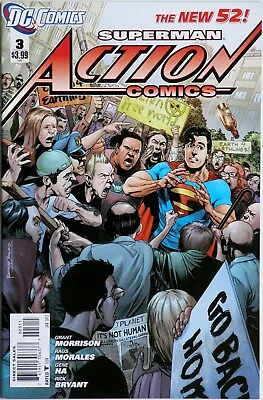 Buy Action Comics #3 Vol 2 New 52 Superman - DC Comics - Grant Morrison - R Morales • 2.95£